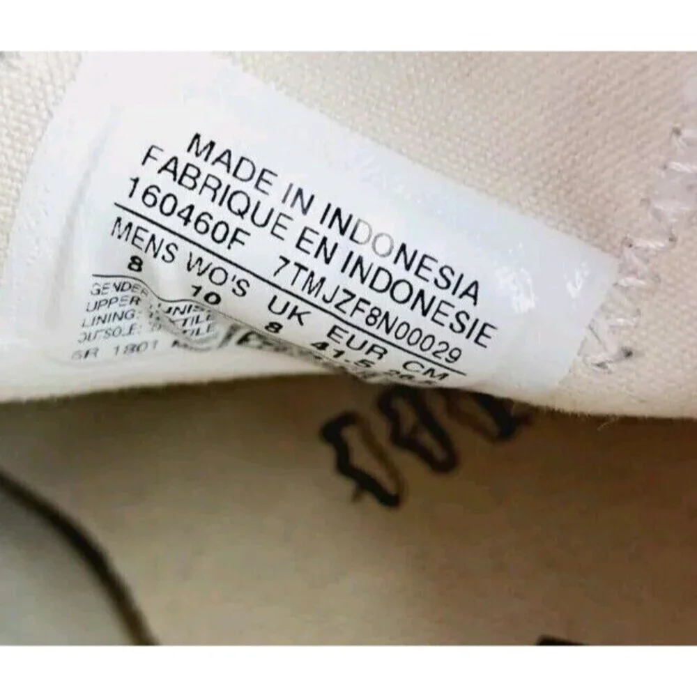 Converse Chuck Taylor All Star Low Canvas Trainers Unisex M8 W10 Blue - Picture 7 of 8